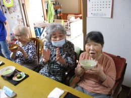 抹茶を頂きました。