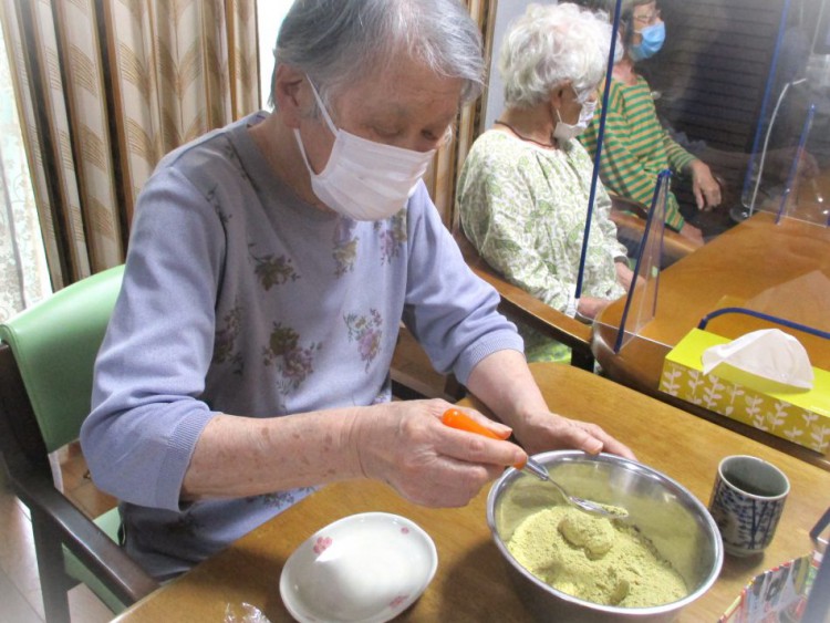 きな粉のおもち良いですね～♪