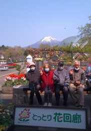 大山もきれいに見えました。