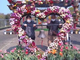 お花がとてもきれいでした。
