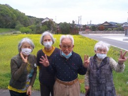 岸本の菜の花畑へ☆