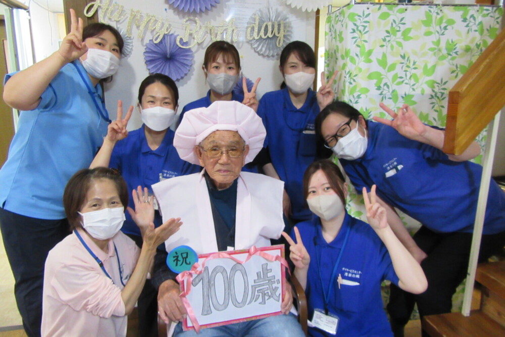 100歳のお祝い♬